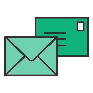 A mail icon.